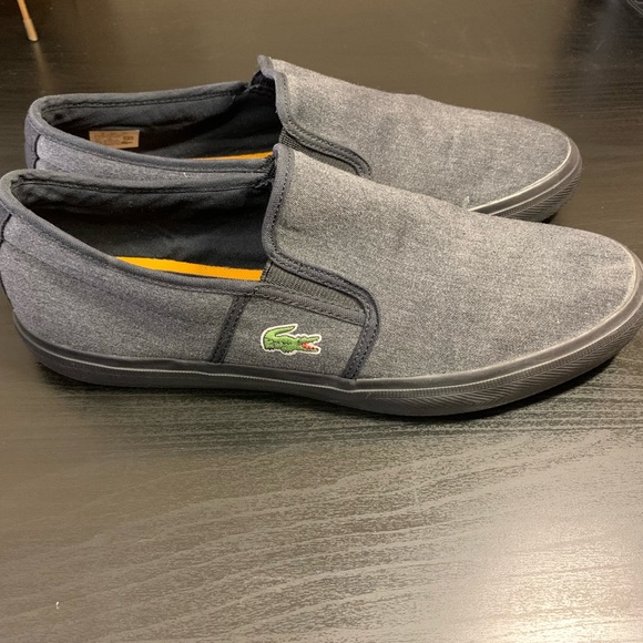 Men’s Lacoste Slip Ons size 10 - Picture 2 of 5